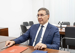 Валерий Фальков провел рабочую встречу с исполняющим обязанности председателя Сибирского отделения РАН, директором Института теплофизики им. С.С. Кутателадзе СО РАН Дмитрием Марковичем 