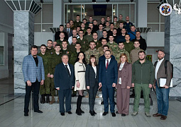 Делегация Минобрнауки России посетила с рабочим визитом вузы Луганской и Донецкой народных республик
