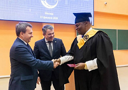 Президенту Центральноафриканской Республики присвоено звание «Почетного профессора МАДИ» 
