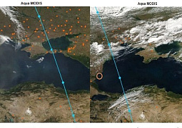 Ученые выяснили: пыль из пустыни Сахара искажает данные и мешает определению яркости Черного моря