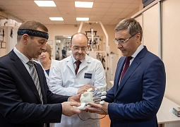 Валерий Фальков ознакомился с разработками исследователей крупнейшего в России Научного центра неврологии